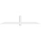 Ekena Millwork Eugene Architectural Grade PVC Gable Bracket, 84"W x 17 1/2"H x 4"D x 4"F, 5/12 Pitch GBP084X18X0404EUG00 - alternate 3